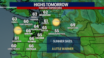 Seattle Weather: Warmer and sunny Thursday