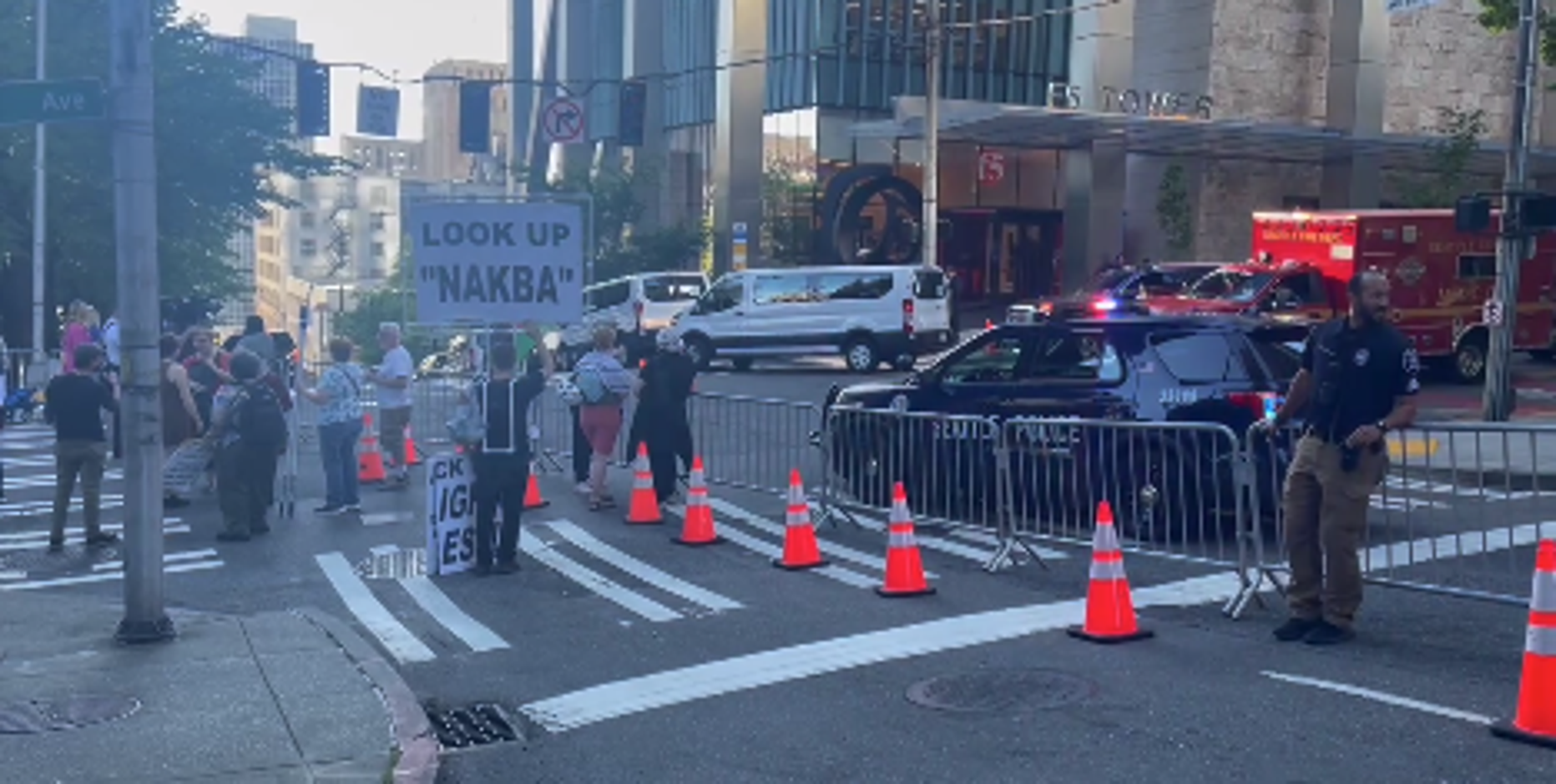 Biden's Seattle visit sparks traffic and airport congestion, pro-Palestine protests