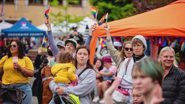Everett community celebrates love, equality at 2nd annual Pride Block Party
