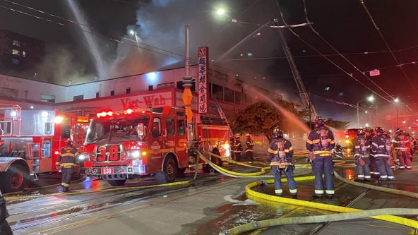 80+ Seattle firefighters battle fire at vacant Chinatown-International District building