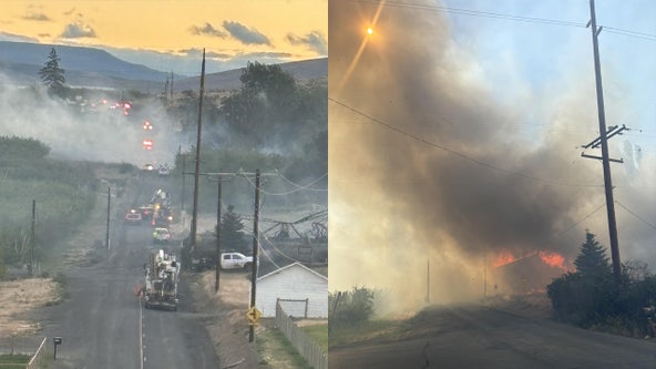 Hillman fire destroys two homes, business in Yakima Valley