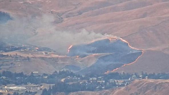 Boy arrested after cops say fireworks may have sparked Wenatchee wildfire