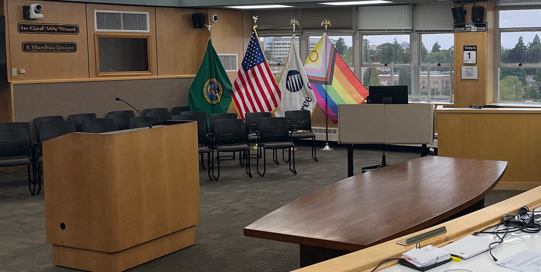 Pierce Flag 4 of 7 Pierce County Councilmembers sign pride proclamation | FOX 13 ...