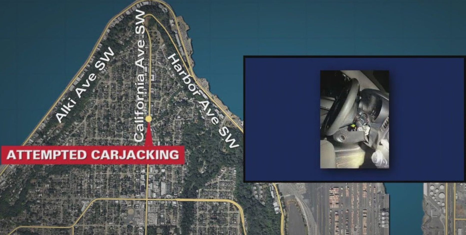 Seattle police arrest 13-year-old in West Seattle attempted carjacking