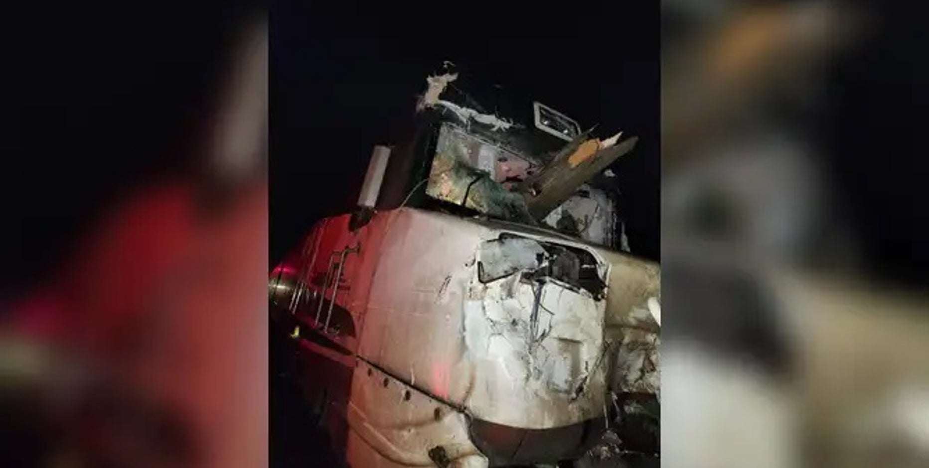 Amtrak train impaled by tree near Seattle during bomb cyclone windstorm