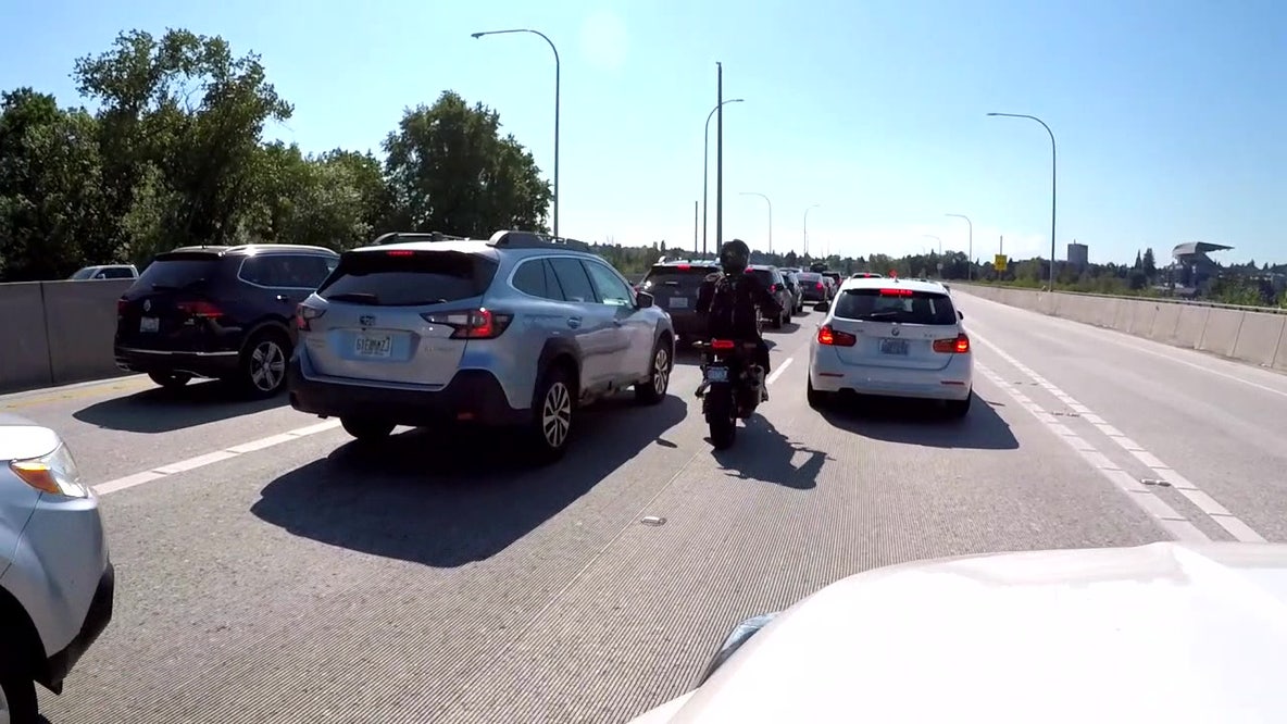 Illegal lane splitting on Washington highways raises safety concerns