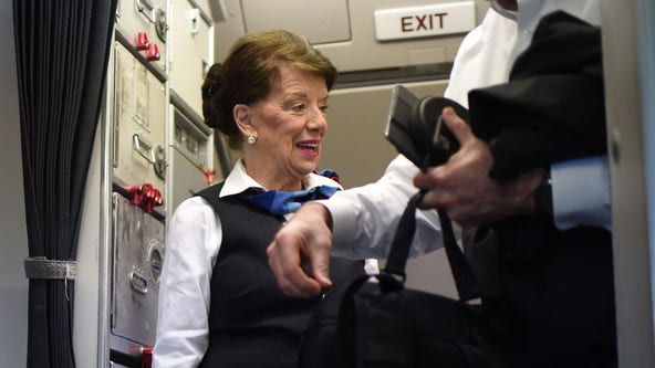 86-year-old woman recognized as world's longest-serving flight attendant