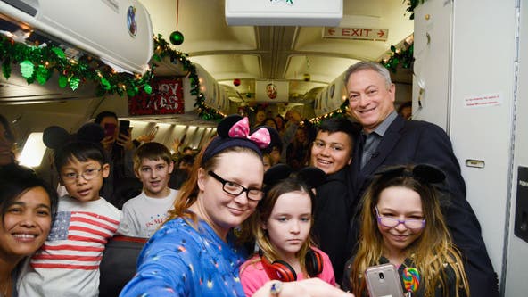 Gary Sinise Foundation brings families of fallen military heroes to Disney World on 'Snowball Express'