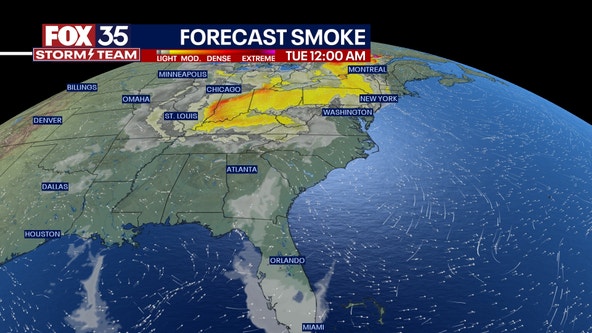 Canadian wildfires impacting skies across Florida