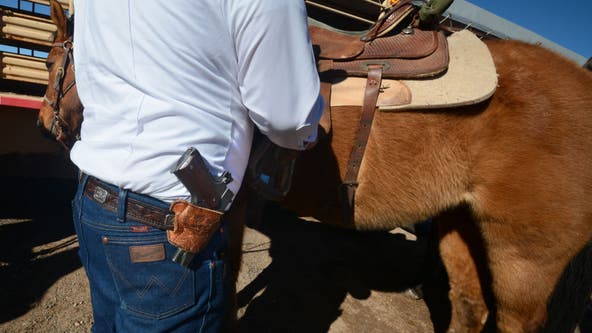 New Mexico governor's suspension of right to public carry guns sparks demonstrations
