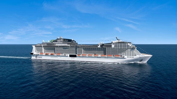 MSC Grandiosa: New cruise ship to set sail from Florida's Port Canaveral