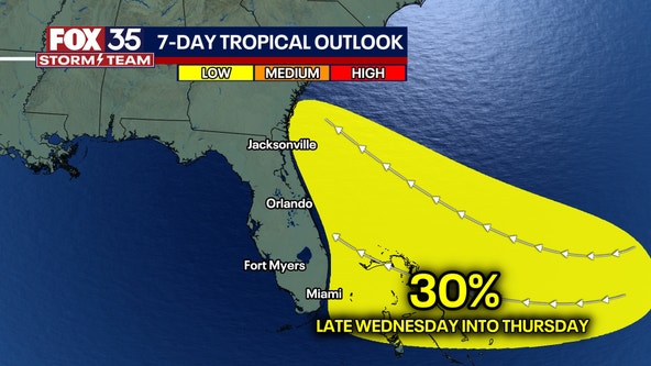 TIMELINE: 'Extremely rare' tropical system could form off Florida's Atlantic Coast midweek