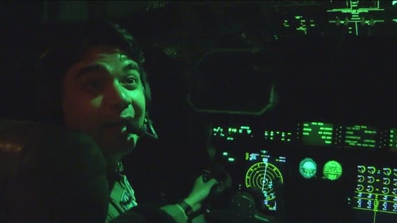 KTVU flies with Air Force 'Hurricane Hunters' into eye of tropical storm