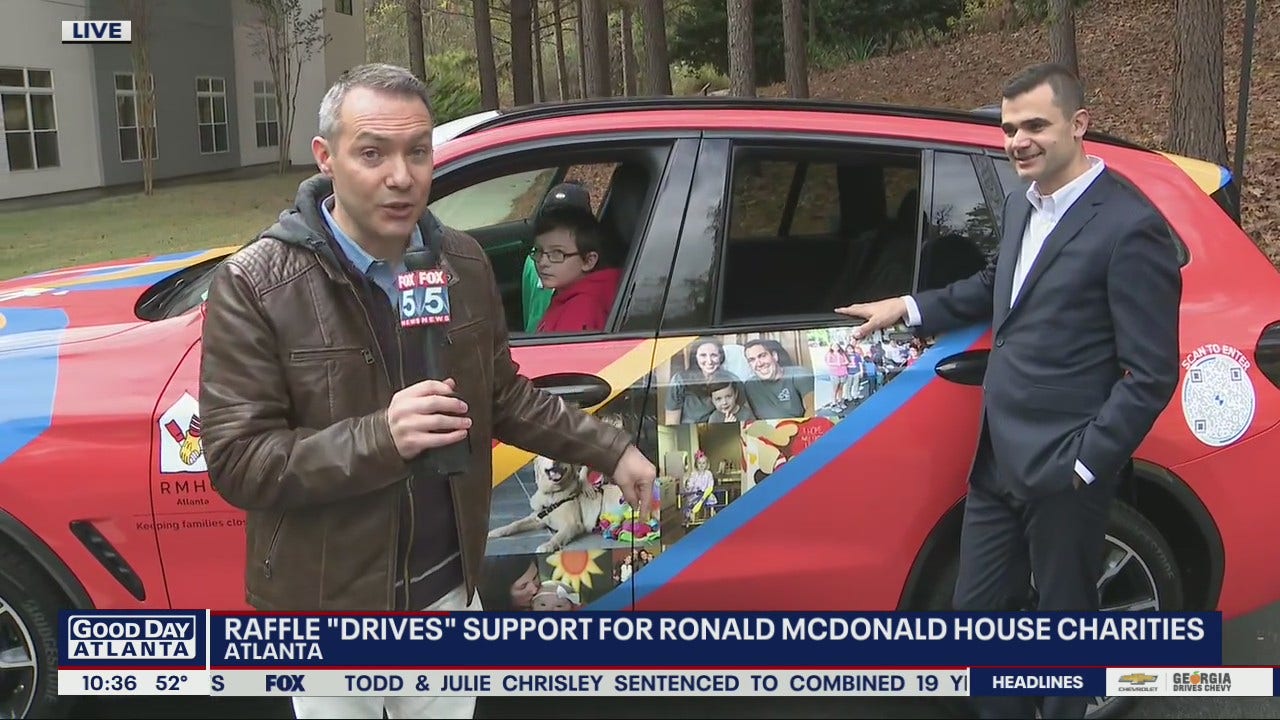 BMW raffle benefits Ronald McDonald House Charities Atlanta