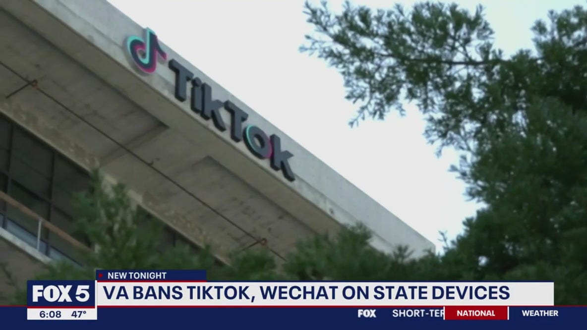 Virginia bans TikTok, WeChat on state devices