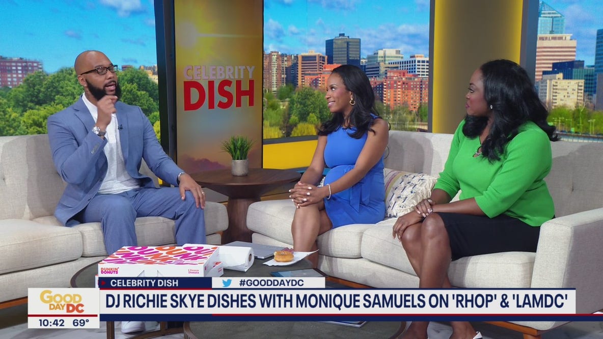 DJ Richie Skye dishes with Monique Samuels on 'RHOP' and 'LAMDC'