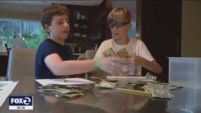 San Mateo brothers, 10 and 13, sell toys to raise money for Lahaina