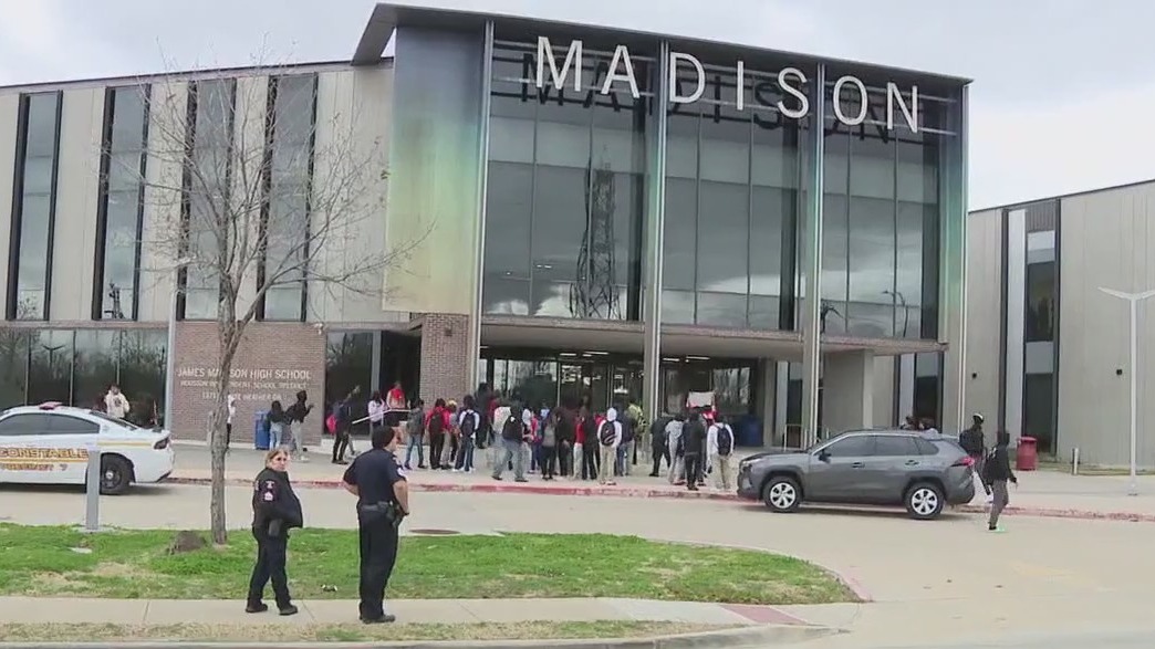 HISD Madison High School students walk out