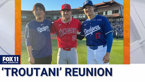 Shohei Ohtani, Mike Trout reunion