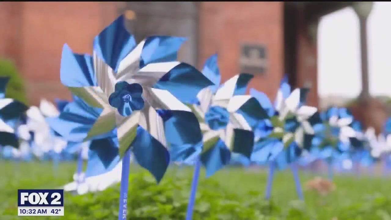 Kids-TALK Children's Advocacy Center: Pinwheels For Kids | FOX 2 Detroit