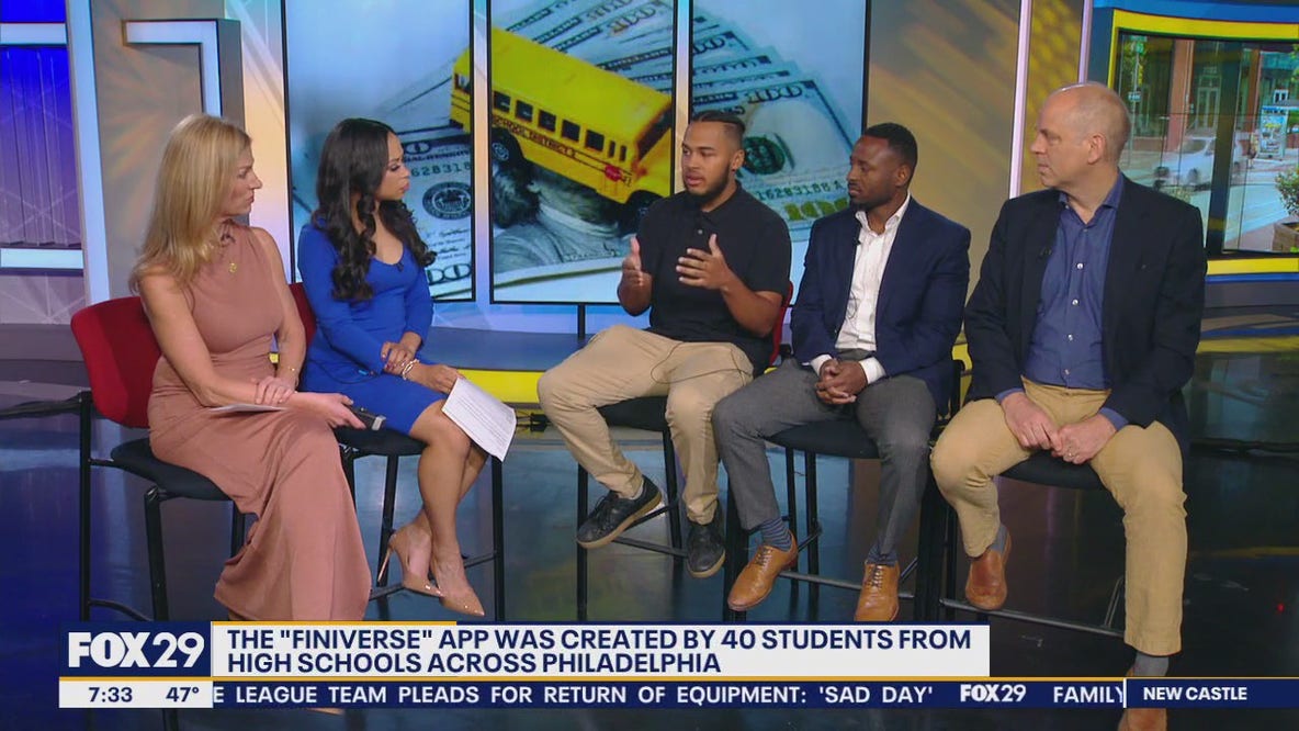 'Finiverse': App created by Philly students aims to help navigate student loans