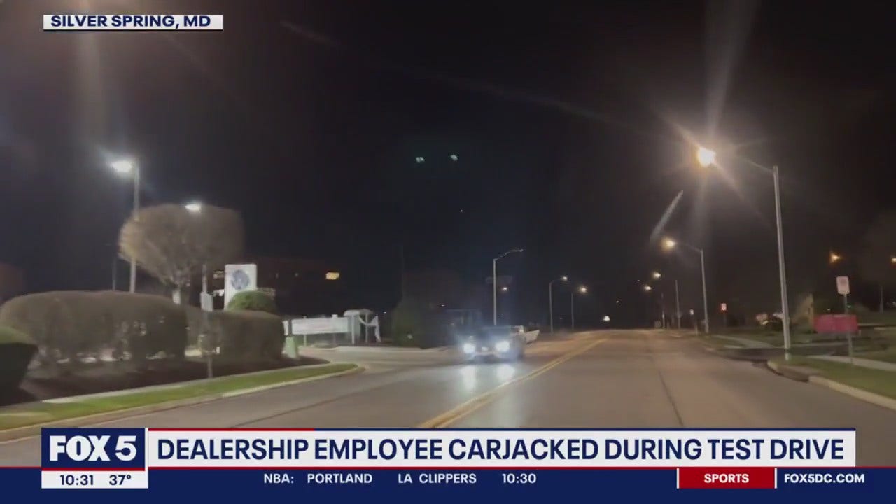 Silver Spring car dealership employee carjacked during test drive