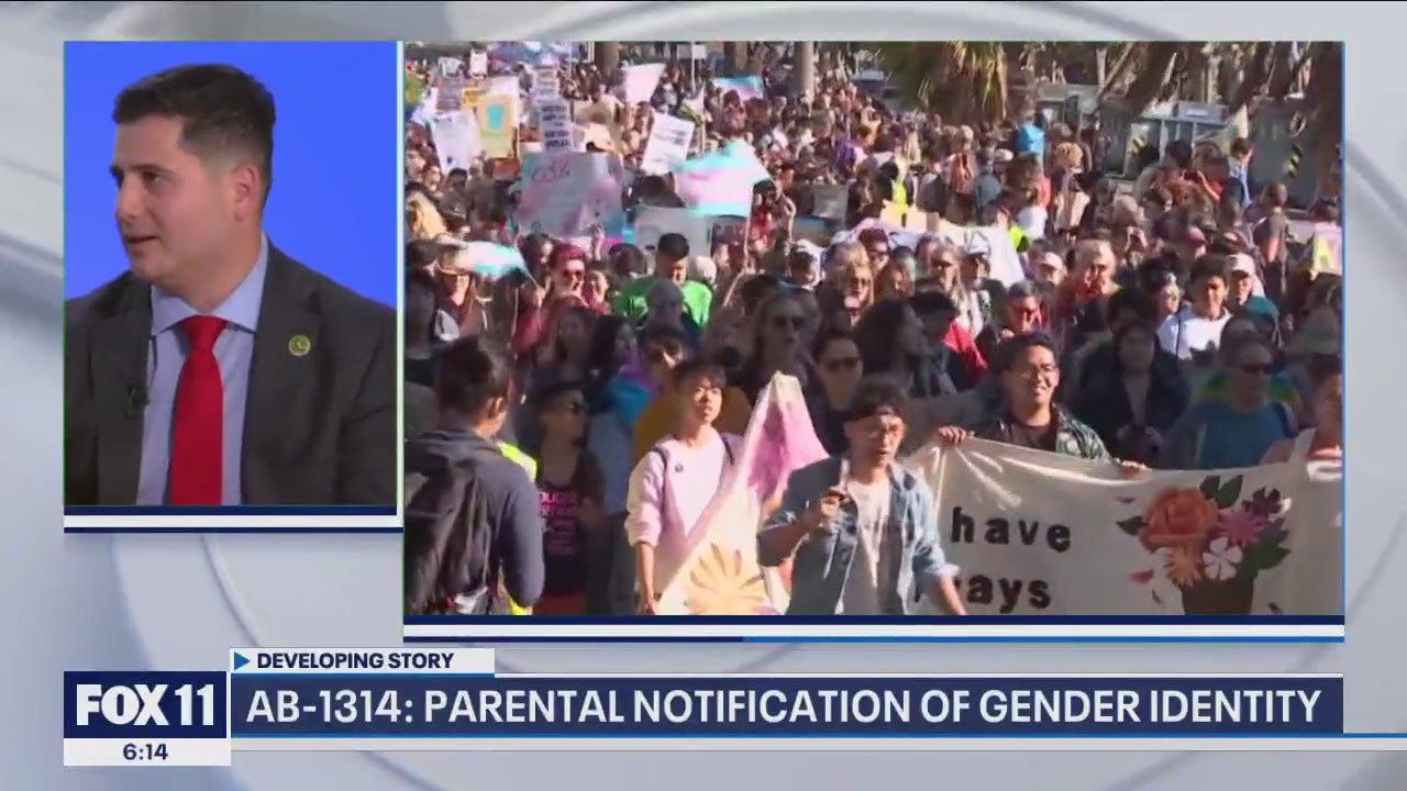 Gender reporting bill California school district approves AB 1314