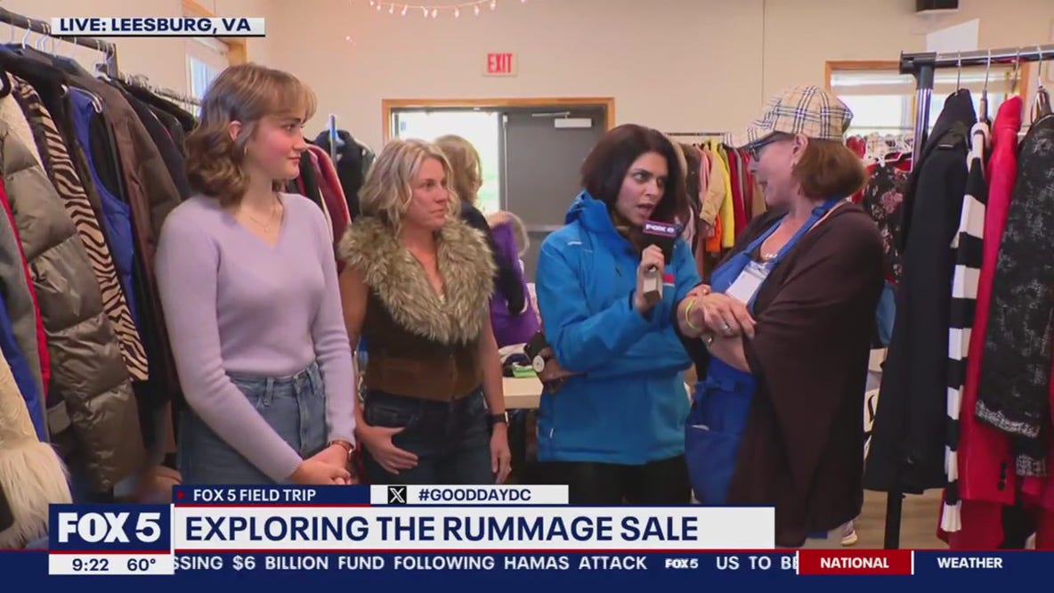 Hidden treasures at the Annual Ladies Board Rummage Sale