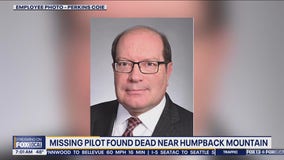 Missing pilot found dead near Humpback Mountain