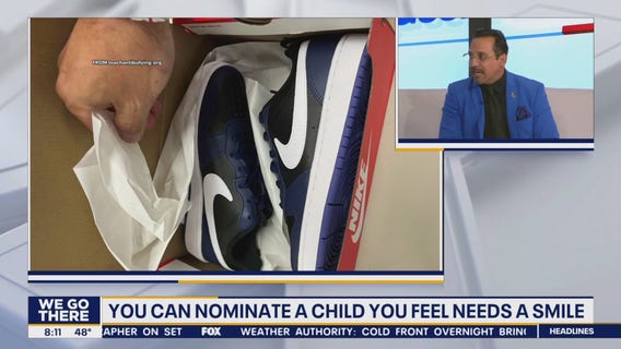 Sneakers for Smiles: Sneakers donated to help stop bullying for kids