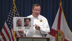 Press conference: Couple arrested in child's death