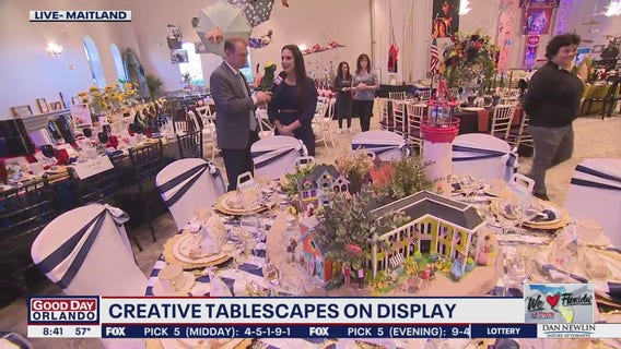 Creative tablescapes on display