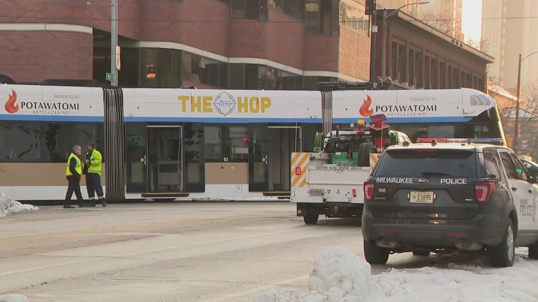 Milwaukee Hop Streetcar Crash Collision With Garbage Truck FOX6 milwaukee-hop-streetcar-crash-collision-with-garbage-truck-fox6