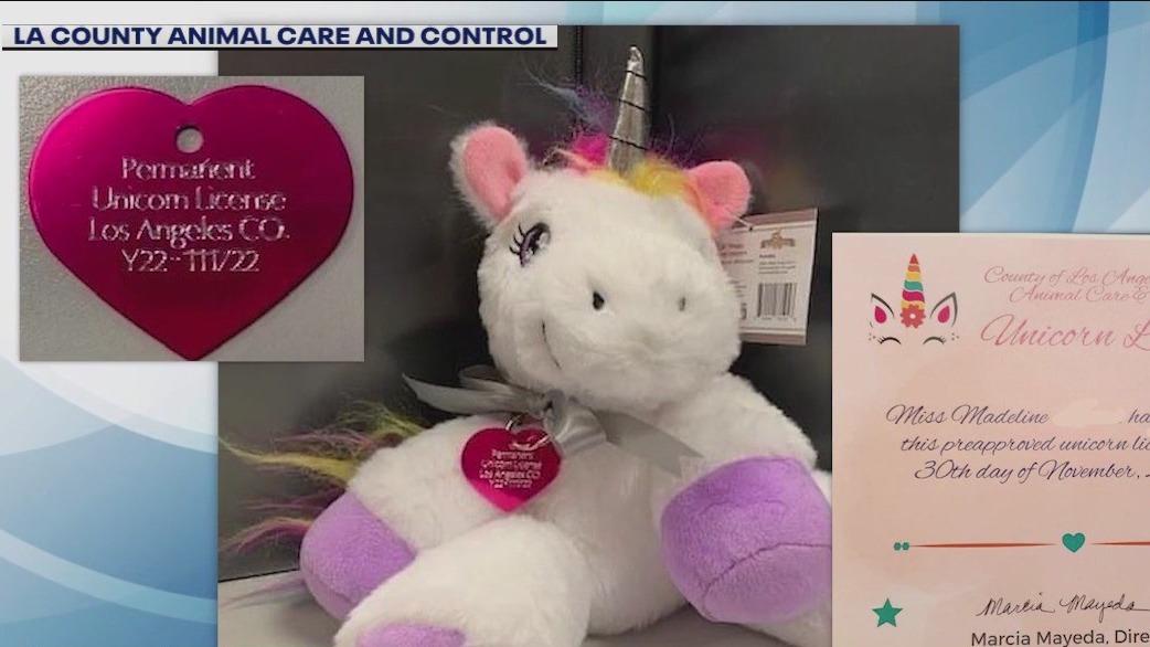 Girl's request to license unicorn granted by LA County