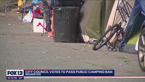 City of Bremerton passes public camping ban