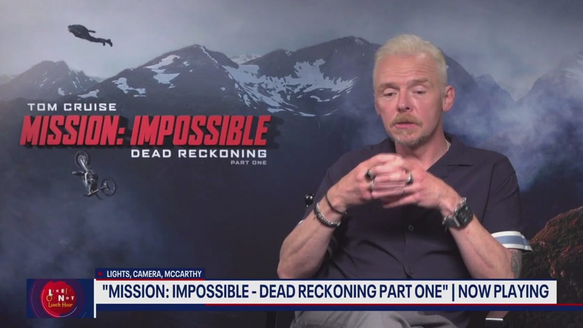 Actor Simon Pegg talks "Mission: Impossible - Dead Reckoning Part One"