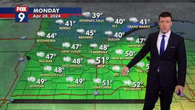 MN weather: Gray and cool Monday