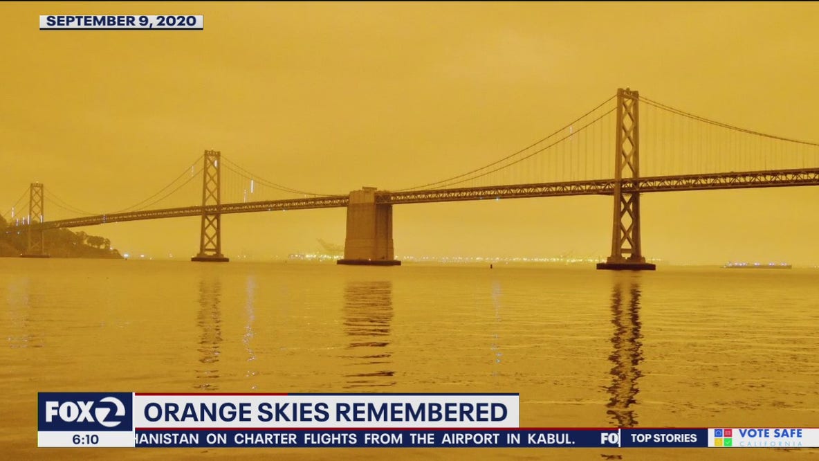 VIDEO: Orange skies remembered one year later