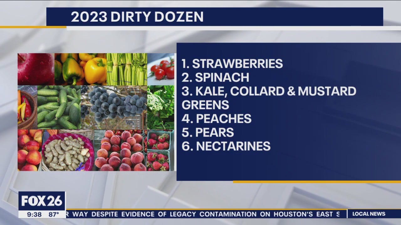 2023 Dirty Dozen Fruits And Vegetables FOX 26 Houston 2023 dirty dozen fruits and vegetables fox 26 houston