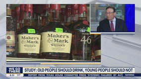 Health Watch: Study says old people should drink and young people should not