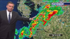 Tampa Weather | Storms head out ahead of front
