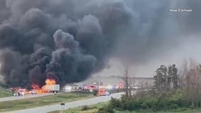 Belgium semi crash, 2 dead, I-43 closed