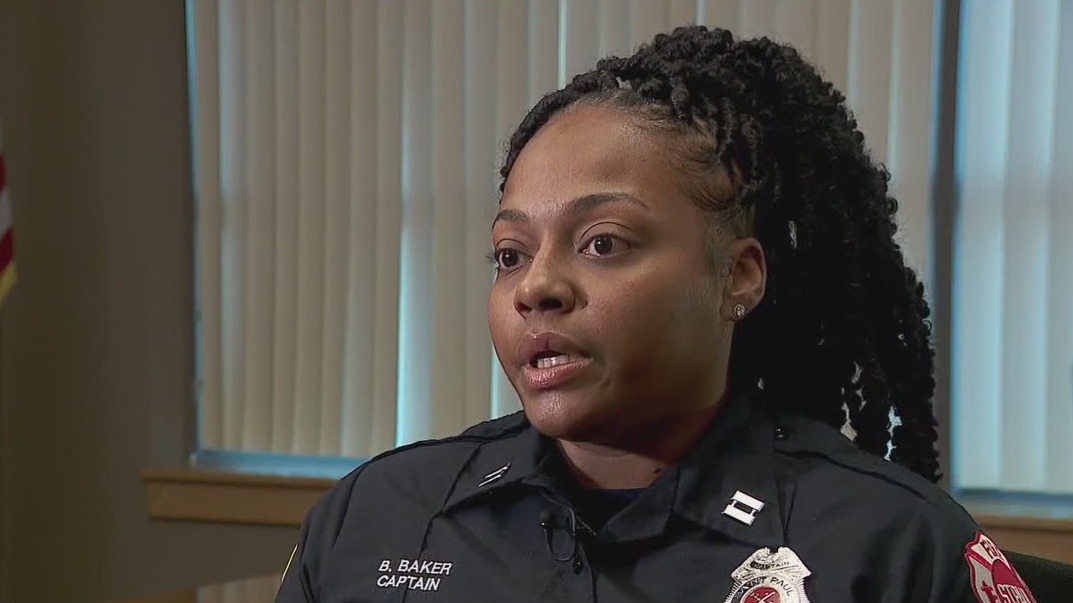 First Black woman to become St. Paul fire captain