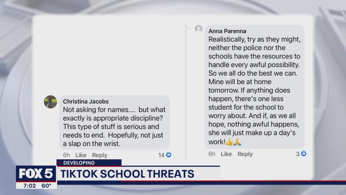Tiktok school threats have districts across the country on alert