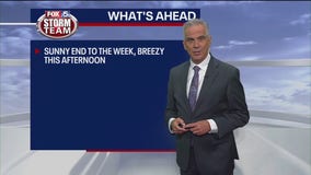 Friday noon weather forecast