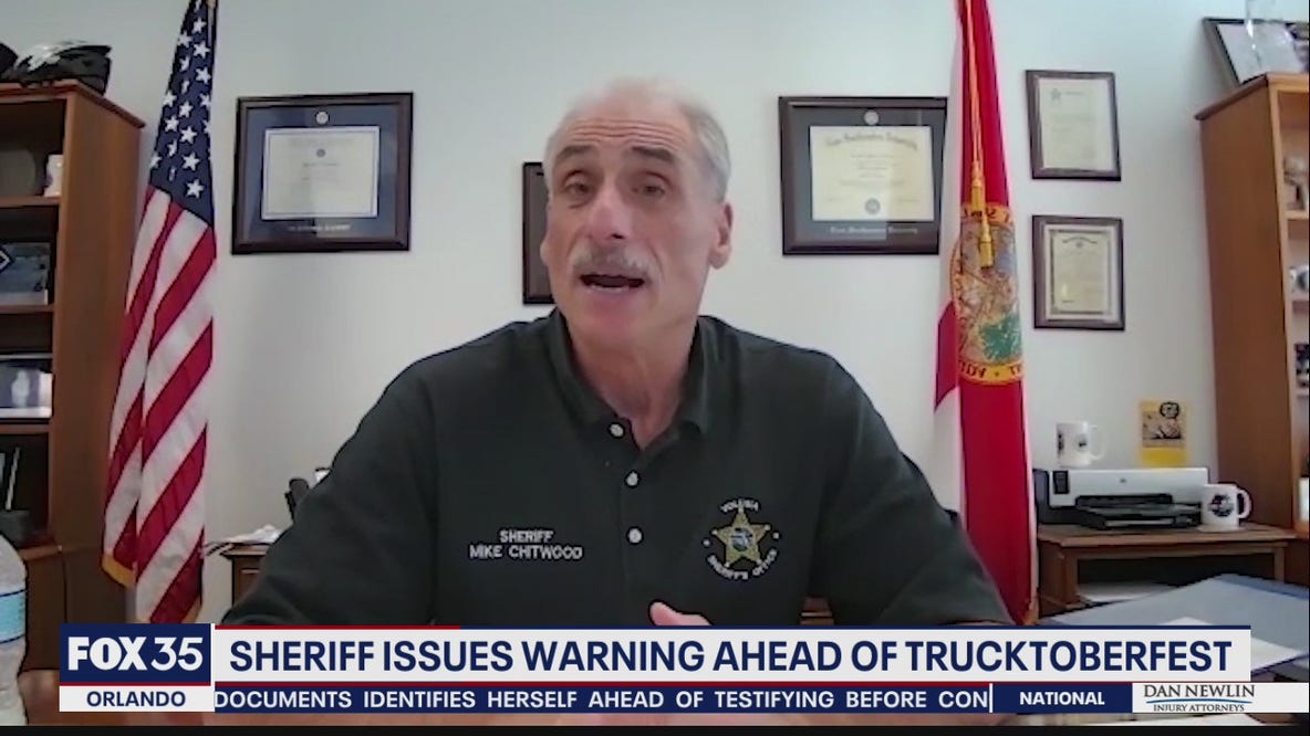 Sheriff issues warning ahead of 'Trucktoberfest'
