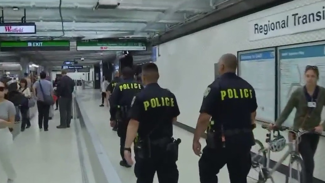 BART arrests and gun confiscations are up