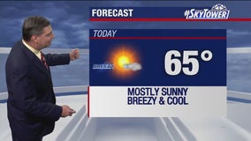 Friday afternoon forecast
