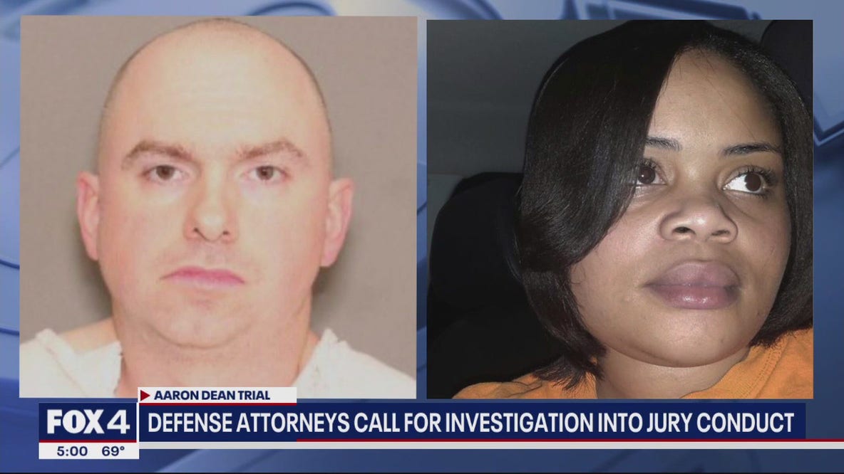 Aaron Dean's attorneys call for investigation into possible jury misconduct due to social media post