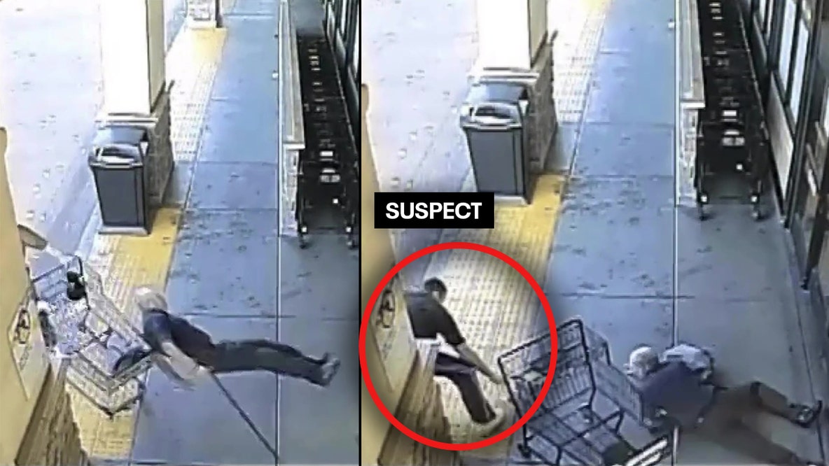 Suspect slams shopping cart into elderly man in Santa Ana